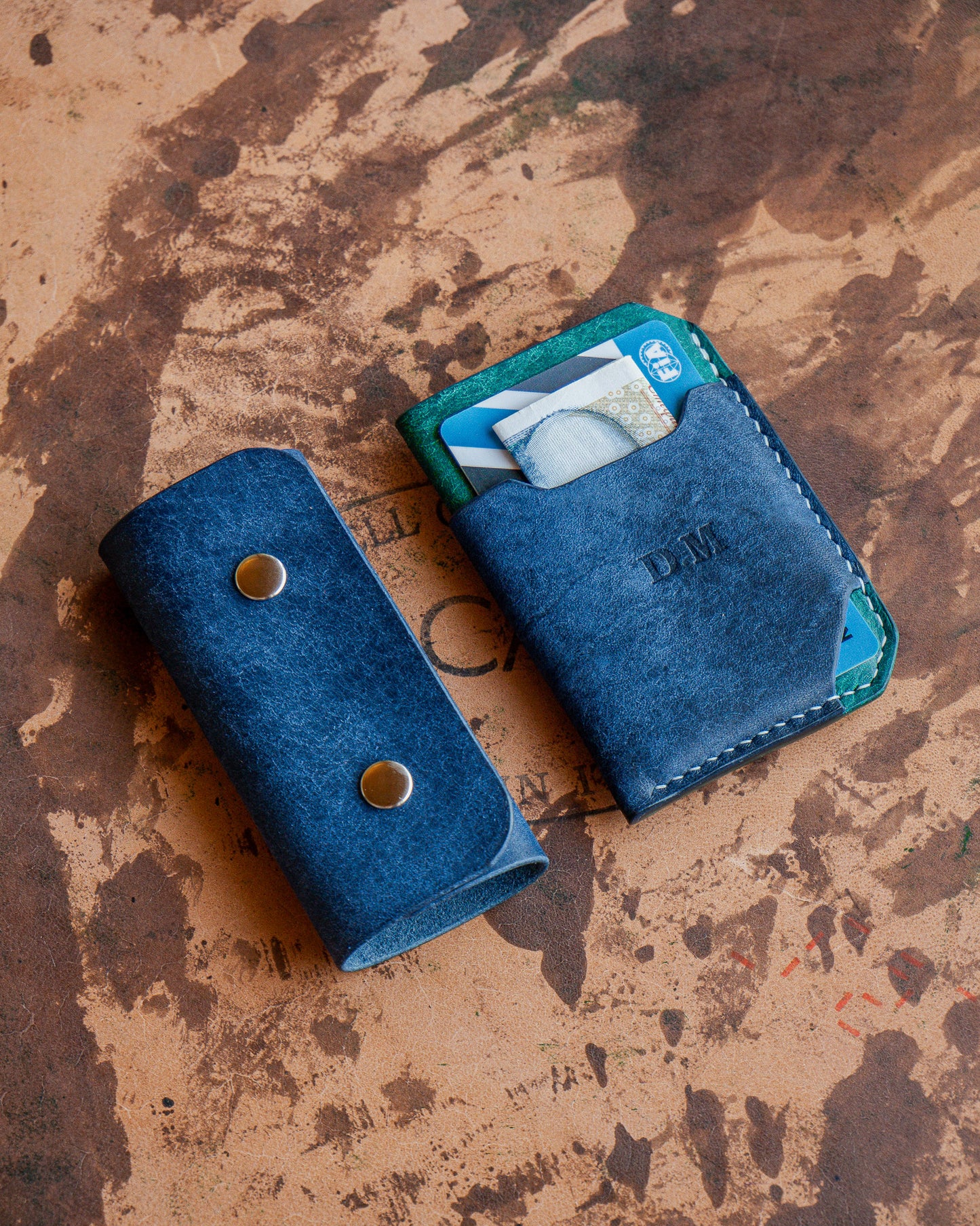 Ръчно изработен кожен Органайзер за ключове Lathersthetic