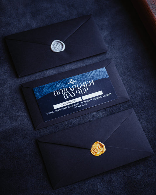 Ръчно изработен кожен Подаръчен ваучер Lathersthetic