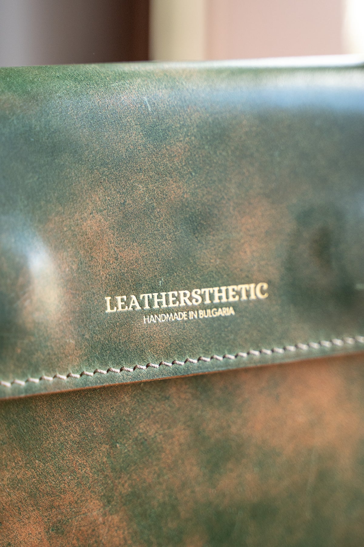 Ръчно изработен Чанта Shell Cordovan Leathersthetic