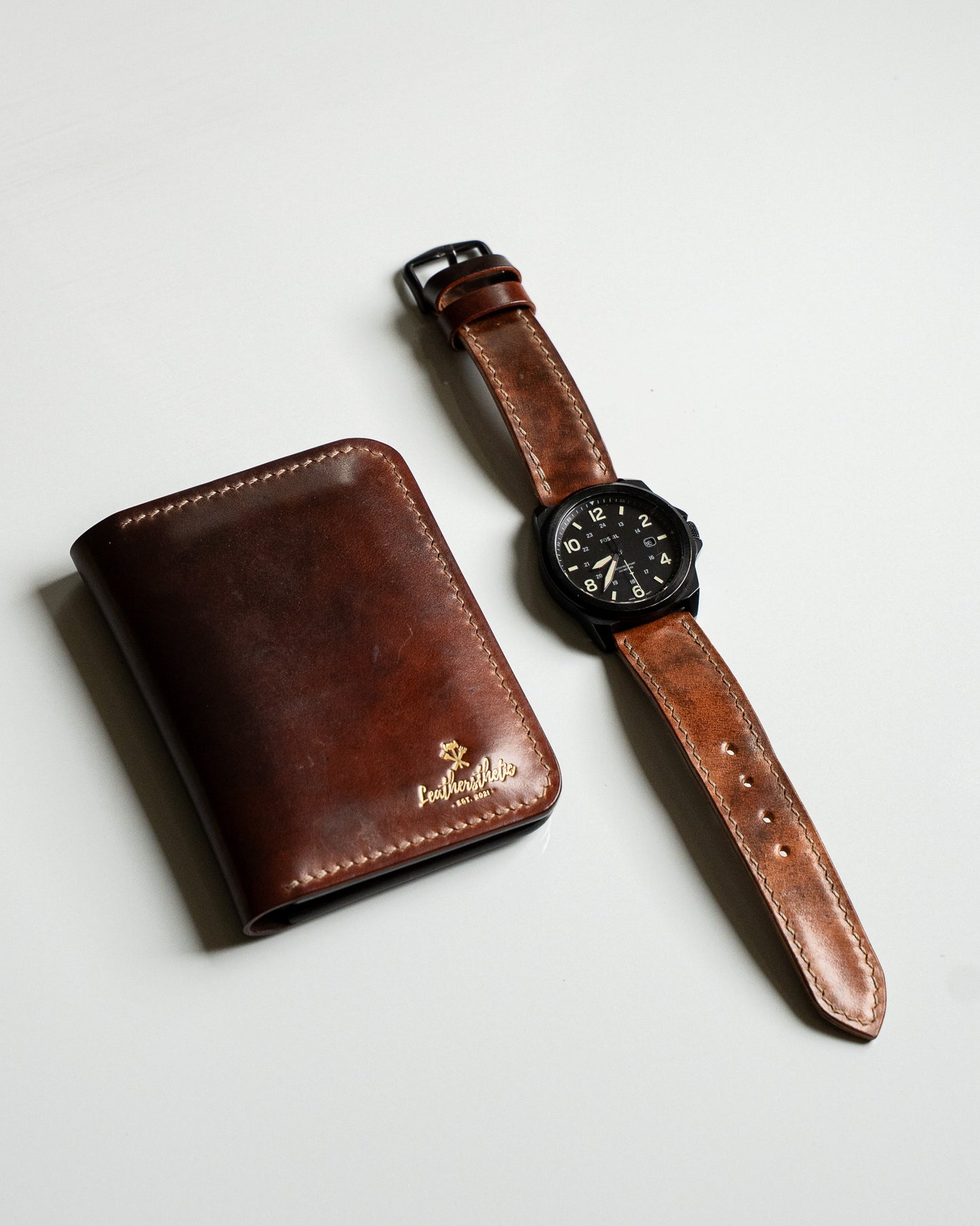 Кожена каишка за часовник