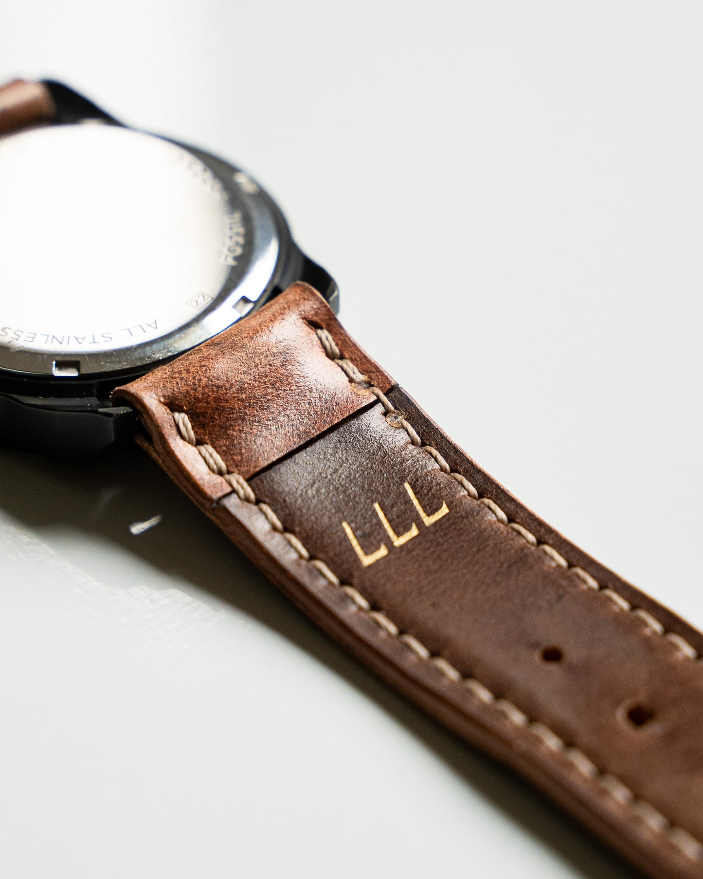 Кожена каишка за часовник