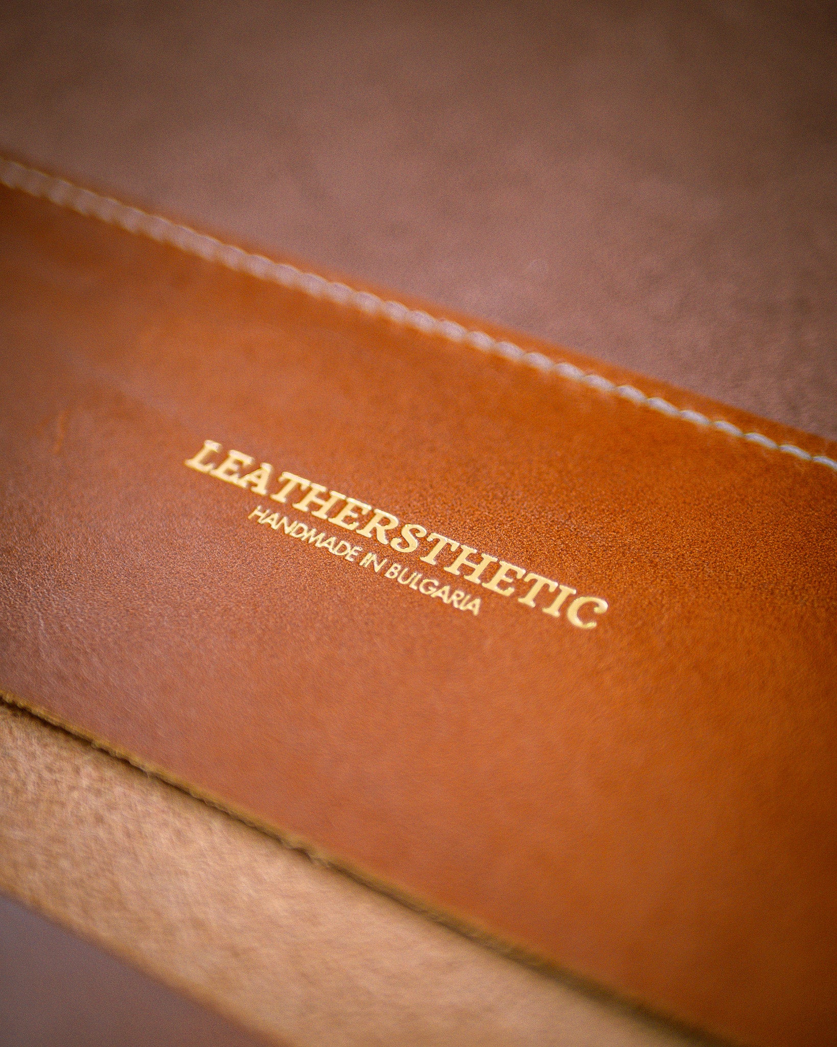 Ръчно изработен кожен Кожен калъф за лаптоп Lathersthetic