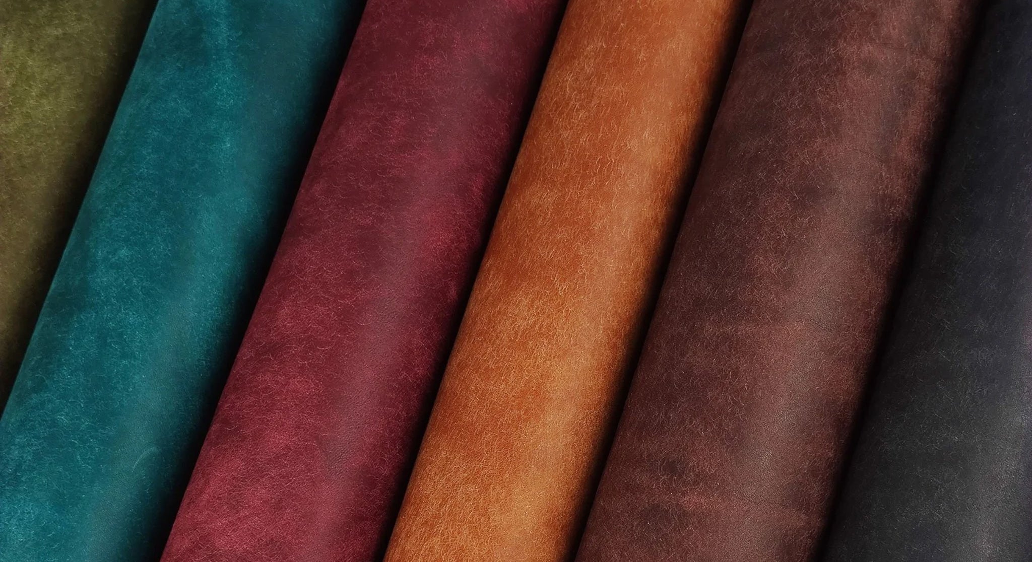 vegetable tanned leather natural colors